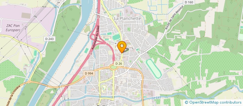 localisation de l'entreprise 810 168 948 à LACANAU