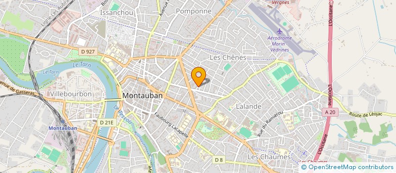 localisation de l'entreprise 810 171 785   MONTAUBAN