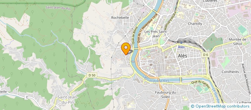 localisation de l'entreprise 810 191 502   ALES