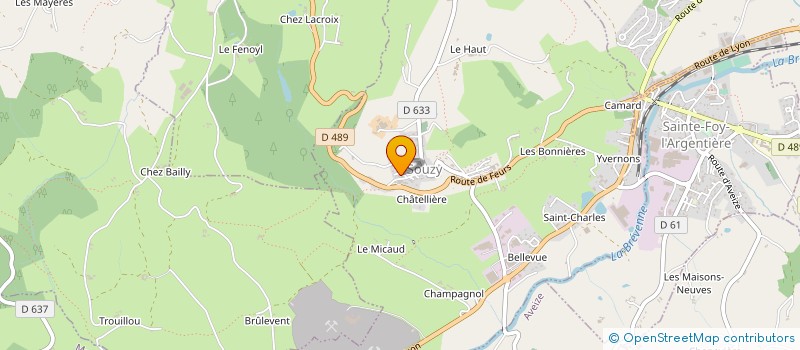 localisation de l'entreprise 810 198 150   SOUZY