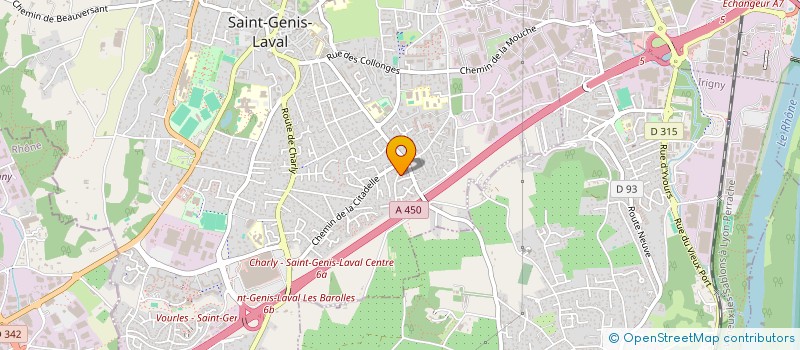 localisation de l'entreprise 810 199 075   SAINT-GENIS-LAVAL