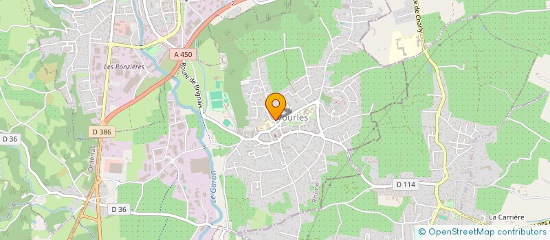 localisation de l'entreprise 810 208 710   VOURLES