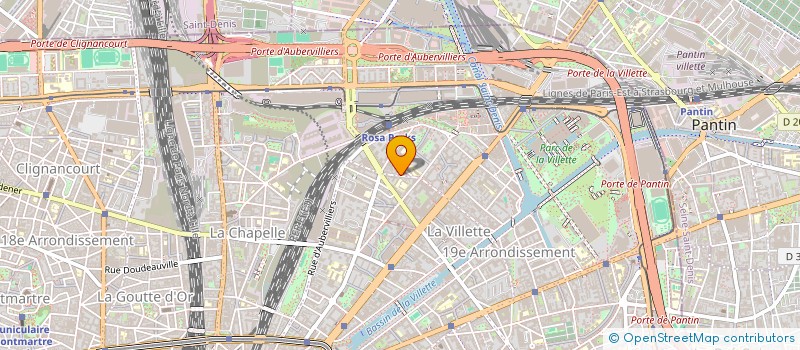 localisation de l'entreprise 810 219 550   PARIS