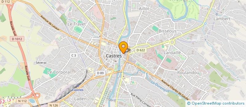 localisation de l'entreprise 810 230 565   CASTRES
