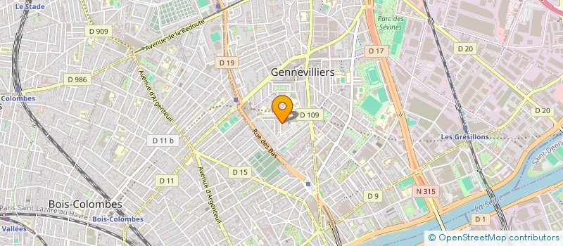 localisation de l'entreprise 810 251 199   GENNEVILLIERS