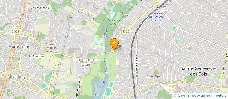 localisation de l'entreprise 810 251 991   MASSY