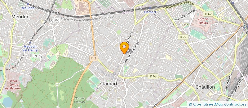 localisation de l'entreprise 810 276 931 à CLAMART