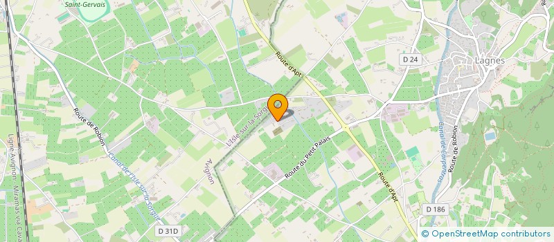 localisation de l'entreprise 810 311 829   LAGNES