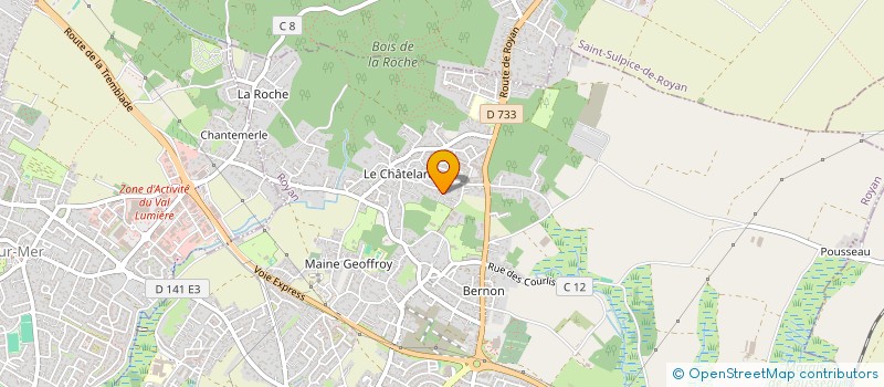 localisation de l'entreprise 810 332 700   ROYAN