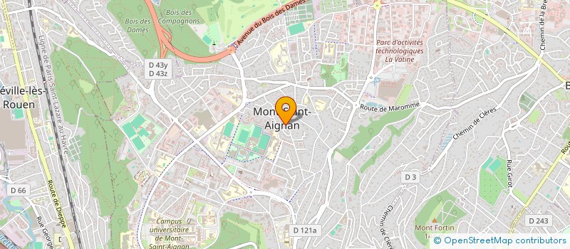 localisation de l'entreprise 810 339 424   MONT-SAINT-AIGNAN