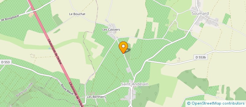 localisation de l'entreprise 810 364 208 à SAINT-ANDELAIN