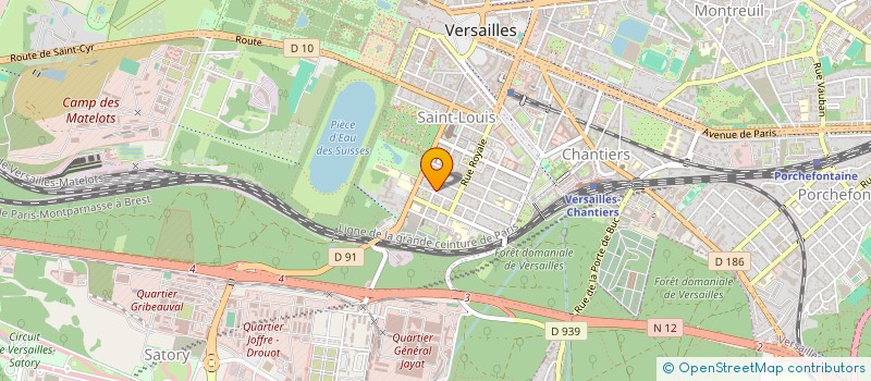 localisation de l'entreprise 810 369 017  à VERSAILLES