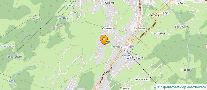 localisation de l'entreprise 810 385 179   DEMI-QUARTIER