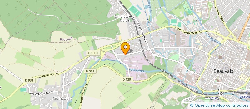 localisation de l'entreprise 810 392 316   BEAUVAIS