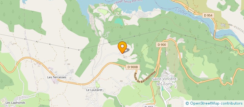 localisation de l'entreprise 810 392 902   UBAYE-SERRE-PONCON