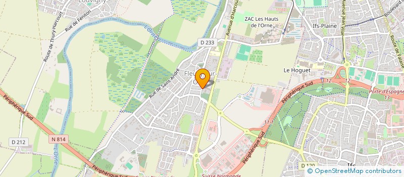 localisation de l'entreprise 810 394 999   FLEURY-SUR-ORNE