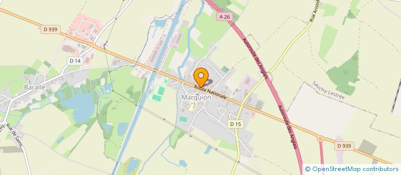 localisation de l'entreprise 810 397 067   MARQUION