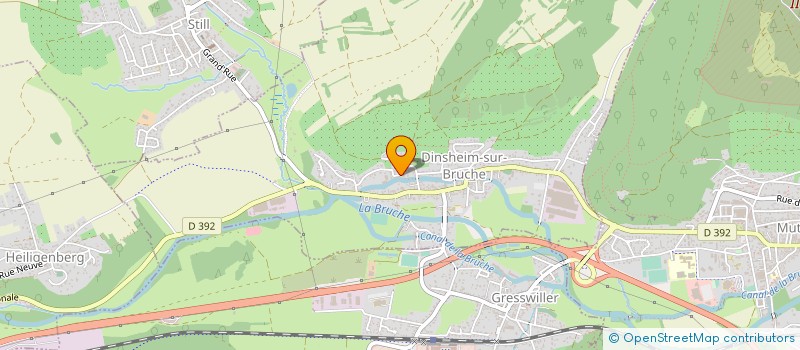localisation de l'entreprise 810 397 679   DINSHEIM-SUR-BRUCHE