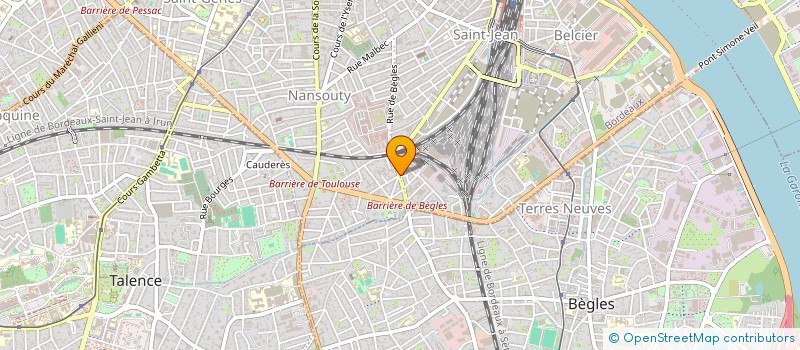 localisation de l'entreprise 810 412 338 à BORDEAUX