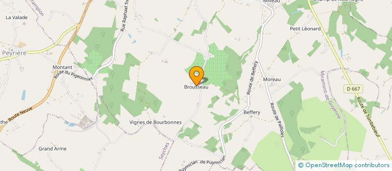 localisation de l'entreprise 810 416 784   SAUCATS