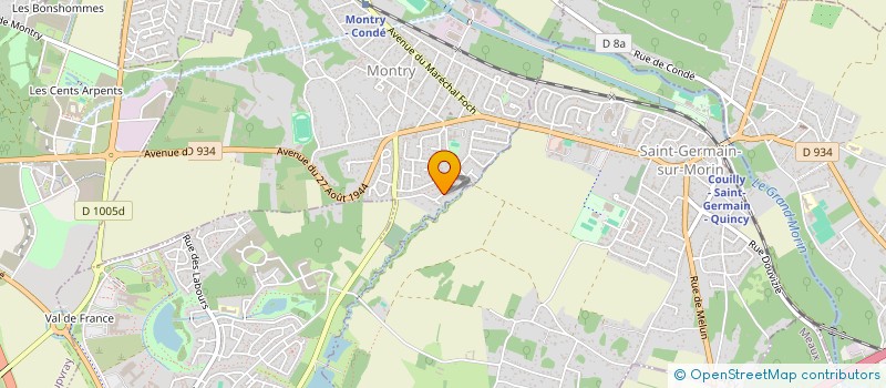 localisation de l'entreprise 810 424 580   MONTRY