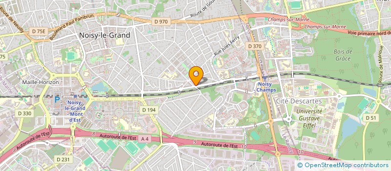 localisation de l'entreprise 810 425 181   NOISY-LE-GRAND