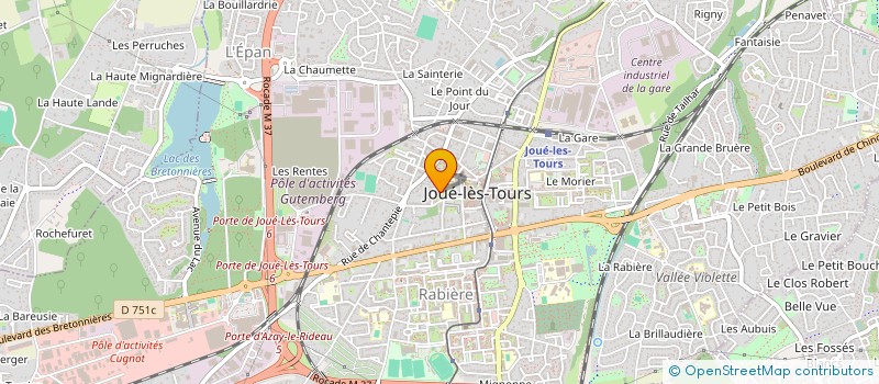 localisation de l'entreprise 810 427 476 à JOUE-LES-TOURS
