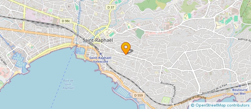 localisation de l'entreprise 810 428 524   SAINT-RAPHAEL