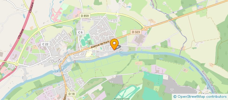 localisation de l'entreprise 810 440 131  à DURTAL