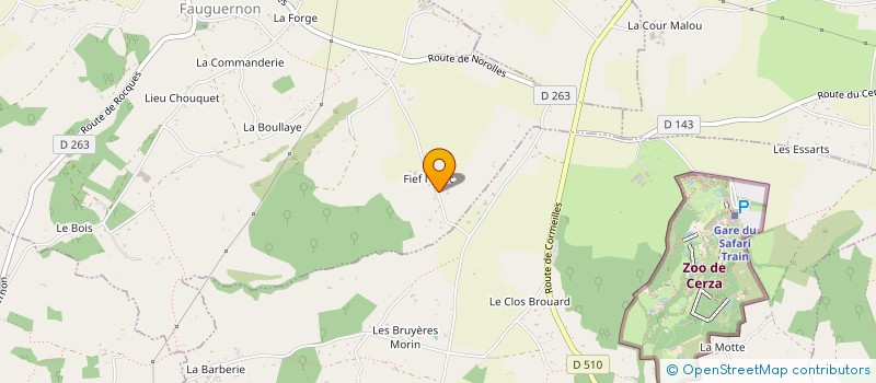 localisation de l'entreprise 810 461 970   FAUGUERNON