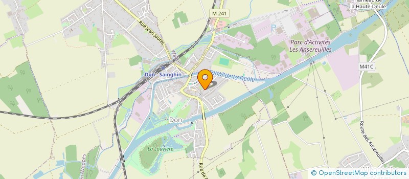 localisation de l'entreprise 810 496 877 à DON