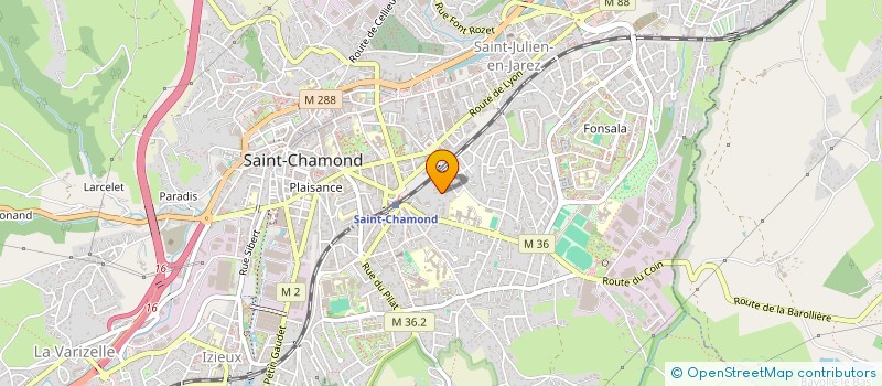 localisation de l'entreprise 810 513 465  à SAINT-CHAMOND