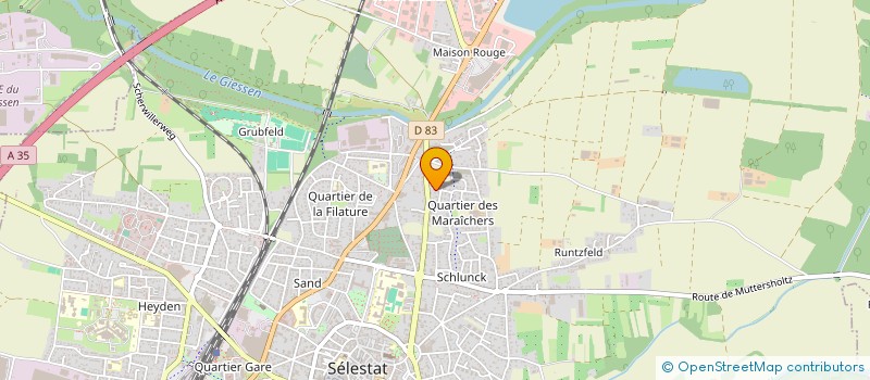 localisation de l'entreprise 810 539 296 à SELESTAT