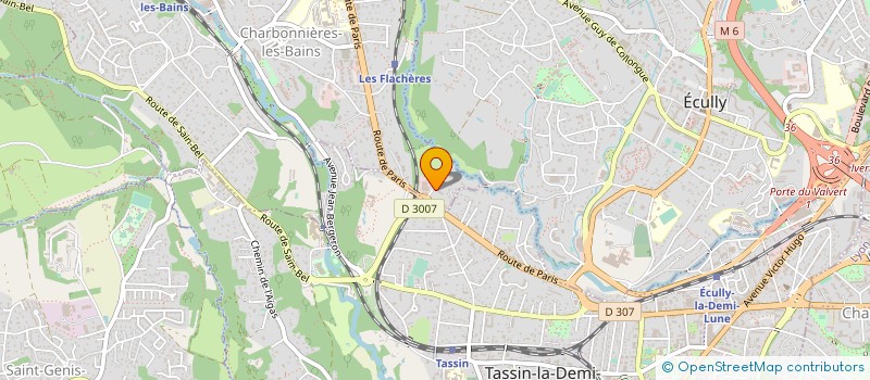 localisation de l'entreprise 810 560 938   CHARBONNIERES-LES-BAINS