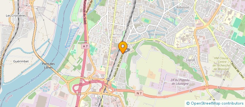 localisation de l'entreprise 810 570 549   CORNAS