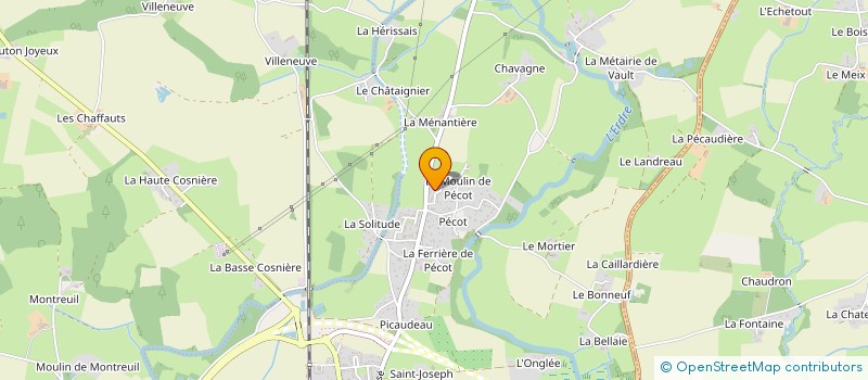 localisation de l'entreprise 810 581 611   NORT-SUR-ERDRE