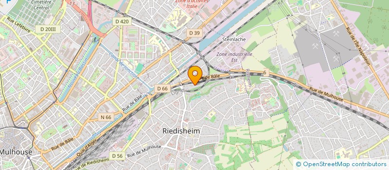 localisation de l'entreprise 810 603 522   MULHOUSE