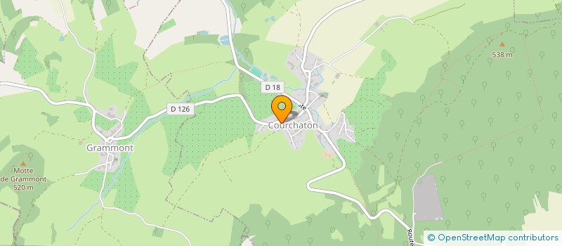 localisation de l'entreprise 810 622 068   COURCHATON