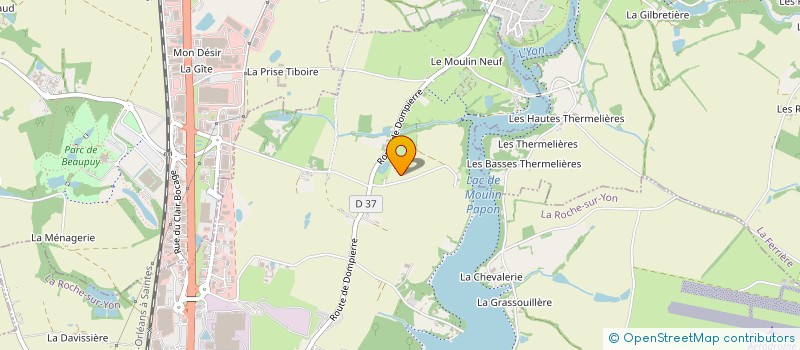 localisation de l'entreprise 810 628 784   ROCHE SUR YON (LA)