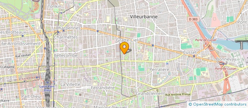 localisation de l'entreprise 810 634 949   VILLEURBANNE