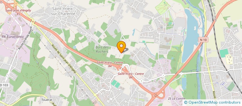 localisation de l'entreprise 810 635 219   SAINT-YRIEIX-SUR-CHARENTE