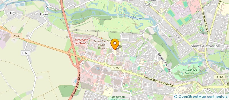 localisation de l'entreprise 810 661 777   NEUFCHATEL-HARDELOT