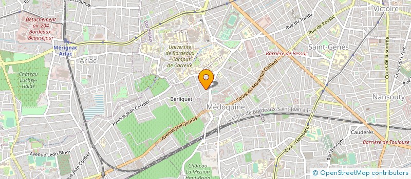 localisation de l'entreprise 810 663 757   BORDEAUX