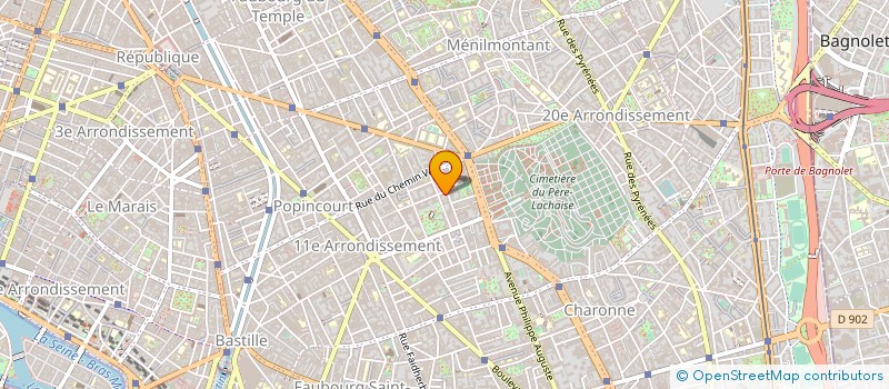 localisation de l'entreprise 810 666 859 à PARIS