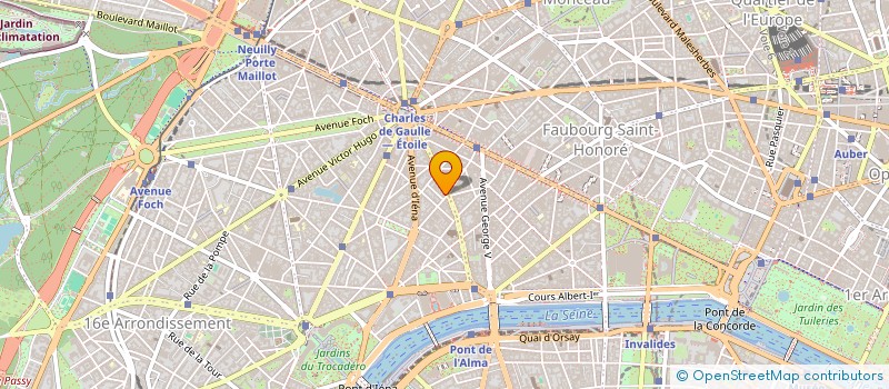 localisation de l'entreprise 810 674 739  à NEUILLY-SUR-SEINE