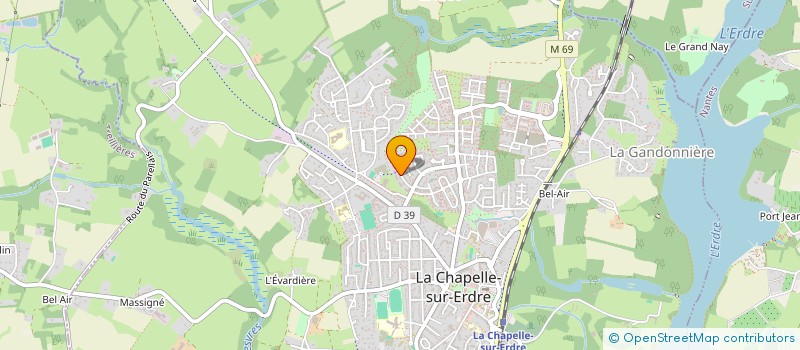 localisation de l'entreprise 810 709 840   SAINT-HERBLAIN