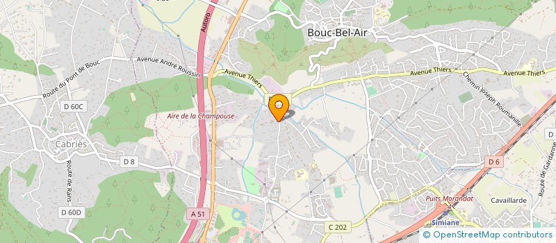 localisation de l'entreprise 810 754 275   BOUC-BEL-AIR