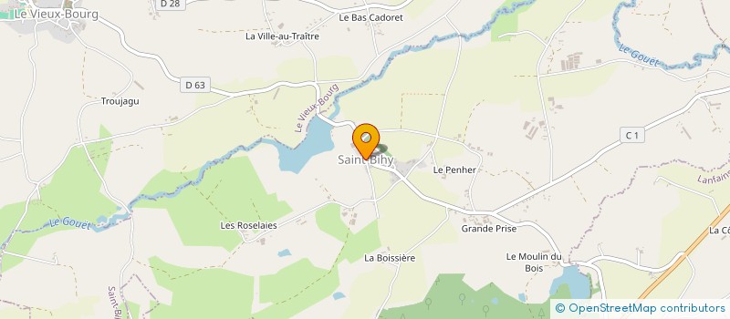 localisation de l'entreprise 810 758 656  à LE MENE