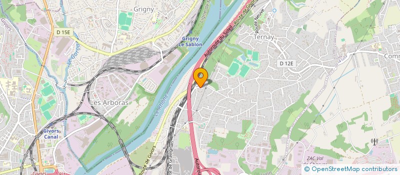 localisation de l'entreprise 810 763 912   PELUSSIN