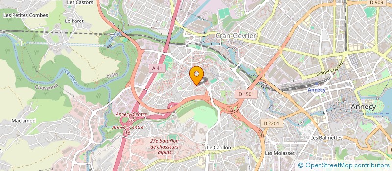 localisation de l'entreprise 810 802 066  à ANNECY